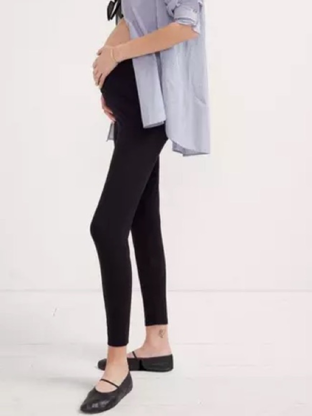 HATCH Ultimate Before During & After Leggings Black Maternity Stretch Waist Pant